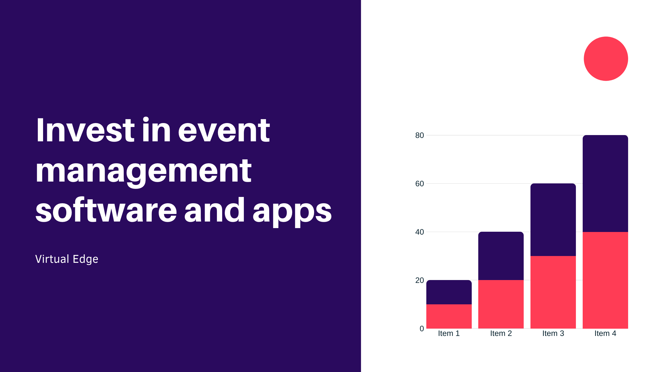 Invest in event management software and apps