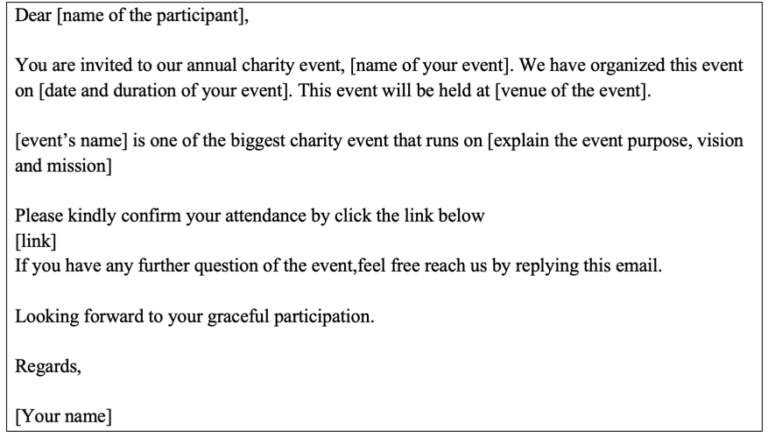 9 Best Business Event Invitation Email Examples Ideas | Virtual Edge