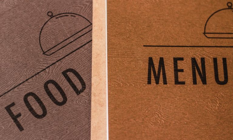 Photo Catering Menus