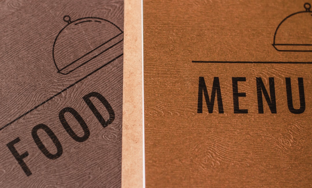 Photo Catering Menus